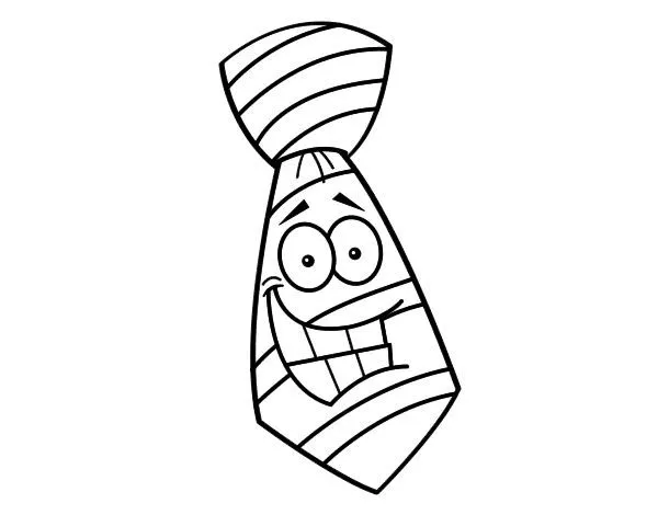 Camisas con corbata para colorear - Imagui