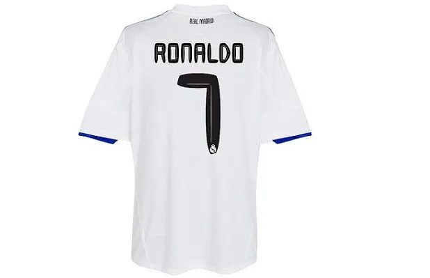 CAMISETA CRISTIANO RONALDO REAL MADRID 2012 - Imagui