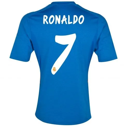 Camiseta de Cristiano Ronaldo del Real Madrid 2013/2014 Segunda ...