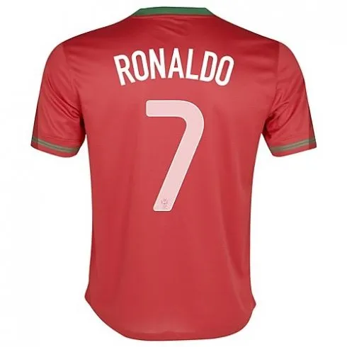 Camiseta de Cristiano Ronaldo de la Selección de Portugal Eurocopa ...