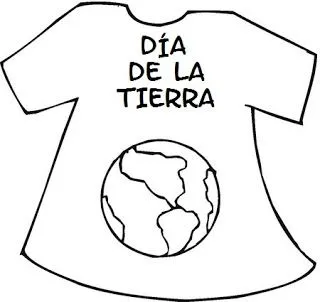 camiseta-del-dia-de-la-tierra-dibujos-para-colorear ...