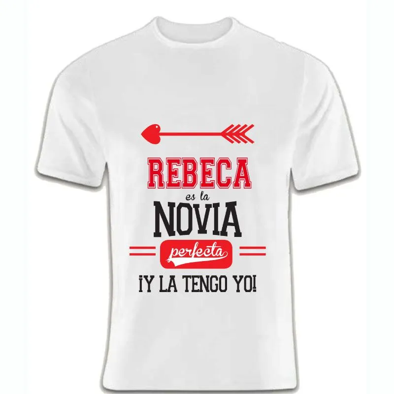 Camiseta Novia Perfecta personalizada