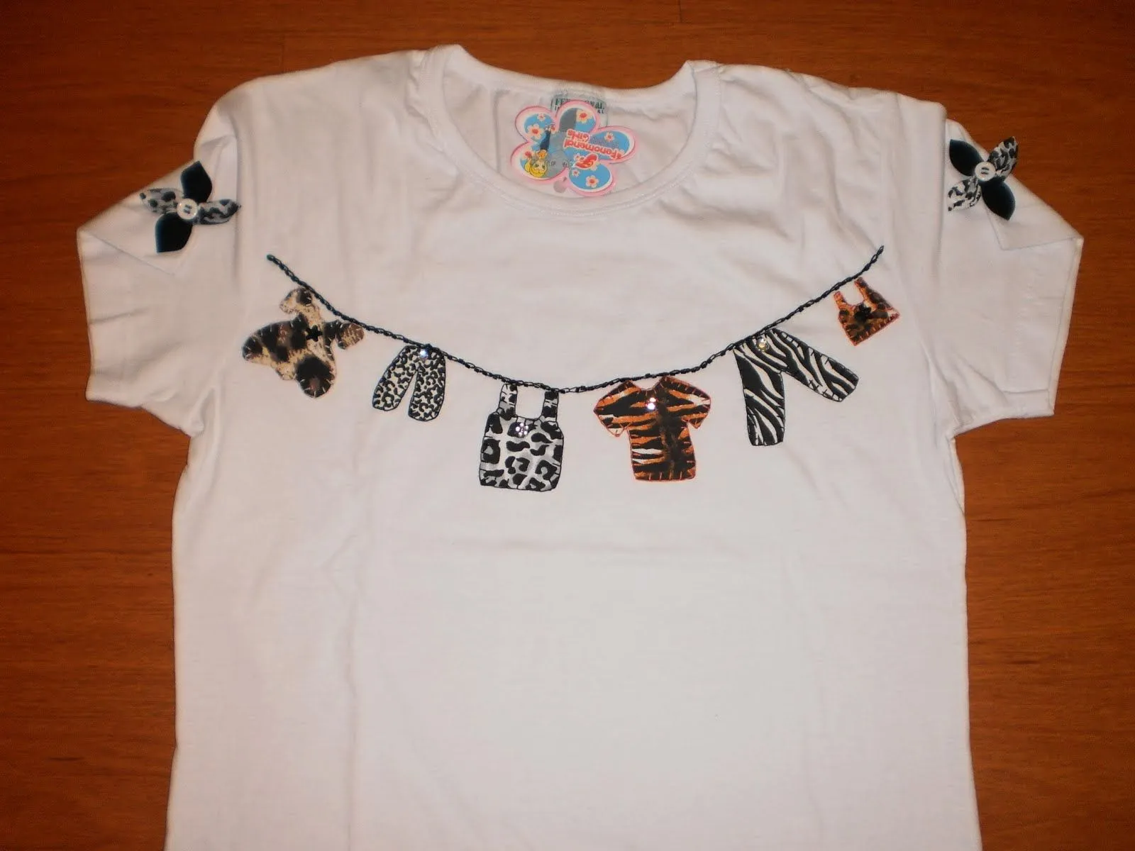 Camiseta De Patchwork Pictures