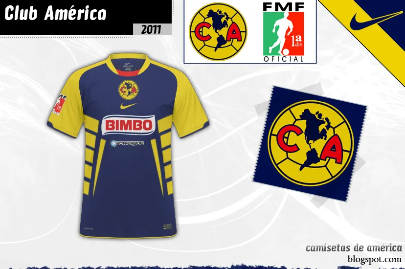 Camisetas de America: CLUB AMÉRICA