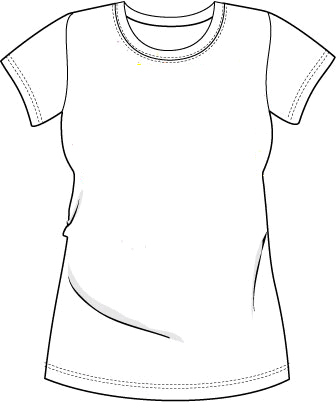 Dibujo de camiseta para colorear - Imagui