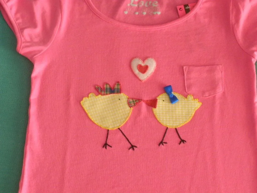 camisetas patchwork | Aprender manualidades es facilisimo.