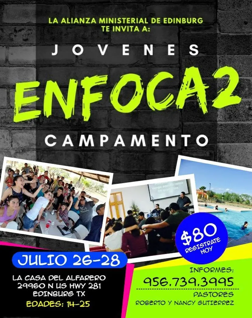 CAMPAMENTO PARA JOVENES - CENTRO CRISTIANO LUZ DEL VALLE