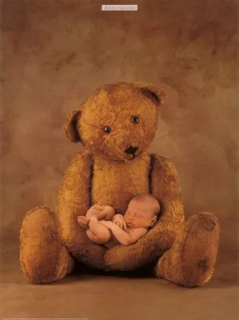 Campbell with Bear Stampe di Anne Geddes su AllPosters.