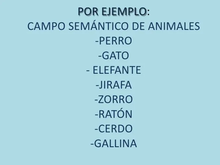 Campo semantico