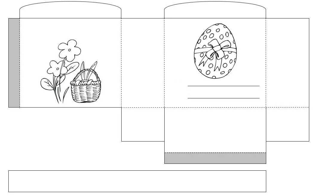 Como hacer una canasta para pascua con papel | Todo Manualidades