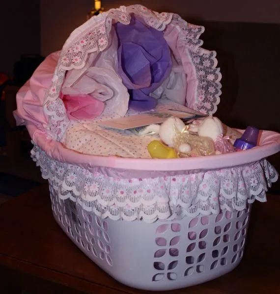 Canasta de regalos para Baby Shower