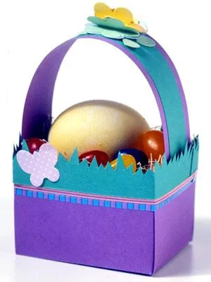 Canastas de pascua manualidades : cositasconmesh