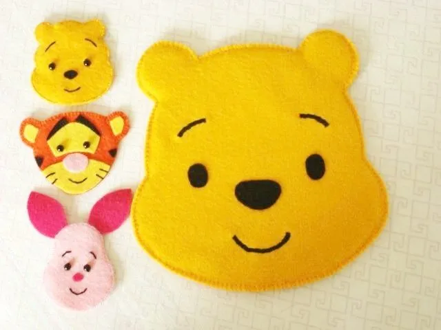 Patrones de Winnie Pooh en foami - Imagui