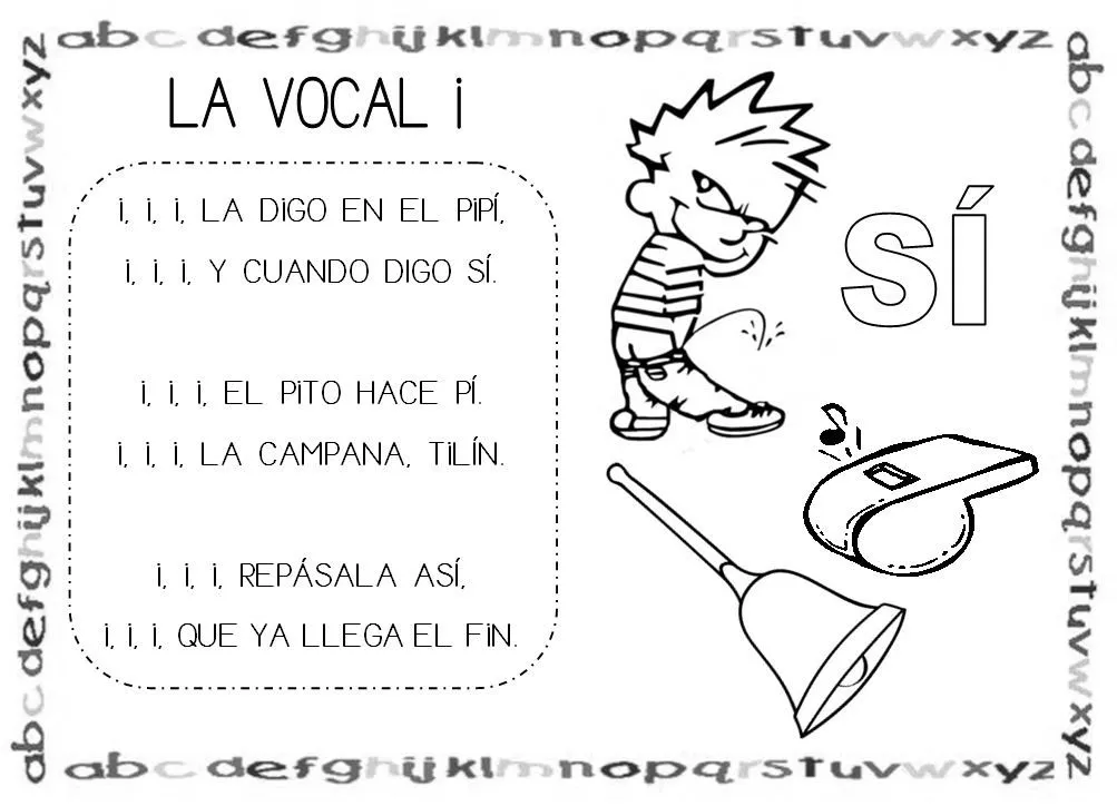 CANCIÓN DE LA VOCAL I