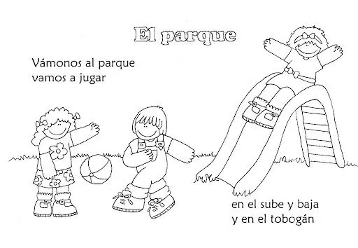 CANCIONES DE SIEMPRE CON DIBUJOS PARA PINTAR