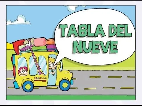 Canciones las Tablas de Multiplicar del 1 al 10 - TABLA DEL NUEVE ...