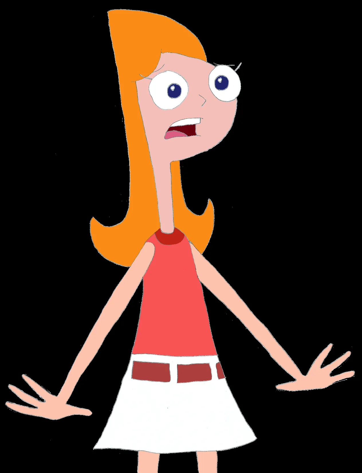 Candace Surprised by ThePonyGuy1998 on DeviantArt