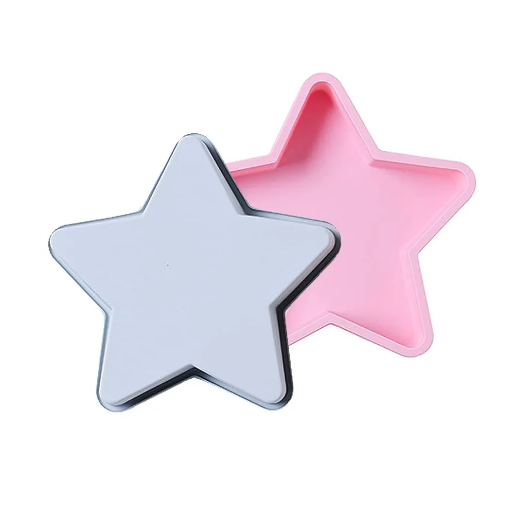 CANDeal 2 Moldes De Silicona con Forma De Estrellas De Tamaño Grande De 11  Pulgadas para Hornear, Hacer Dulces, Resina, Gelatina : Amazon.com.mx:  Hogar y Cocina