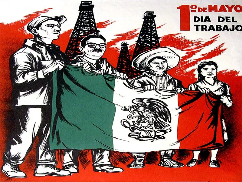 Candela Coah: 1925: Se celebra el primer Día del Trabajo en México ...