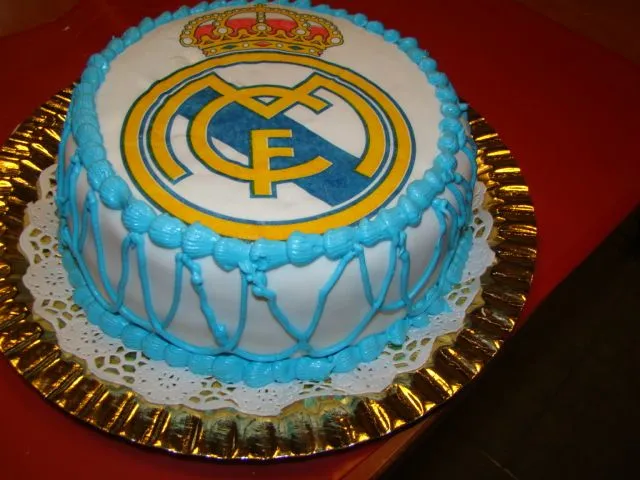 Candicakes: Tarta Real Madrid