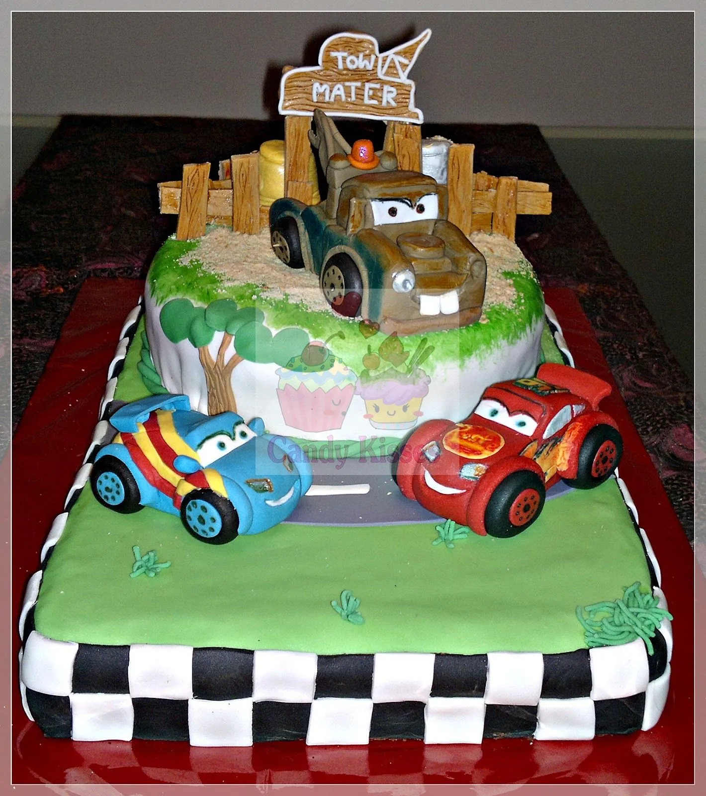 Candy Kisses: Pastel de Cars