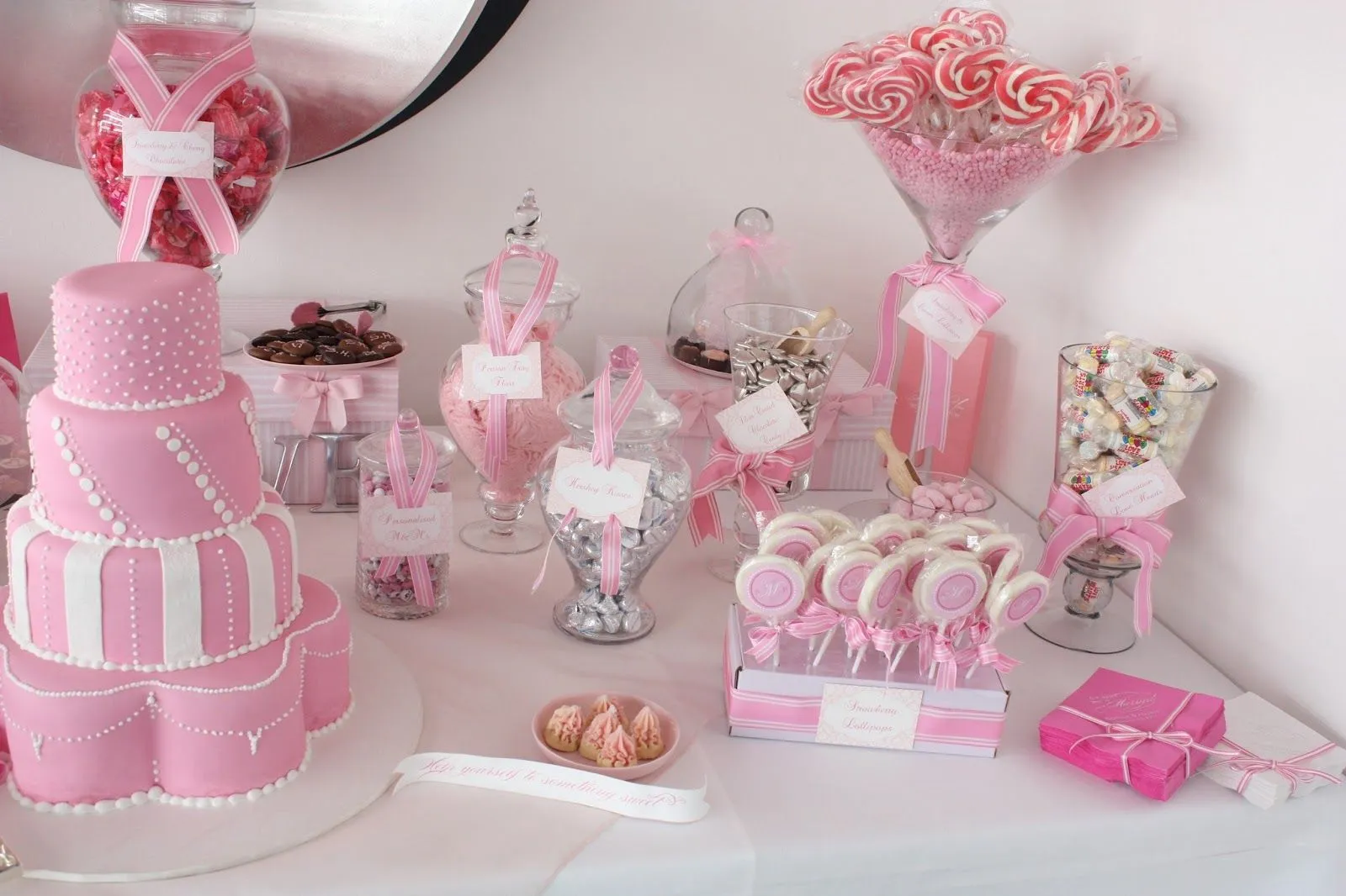 Candy love : candy bar para fiesta de xv años