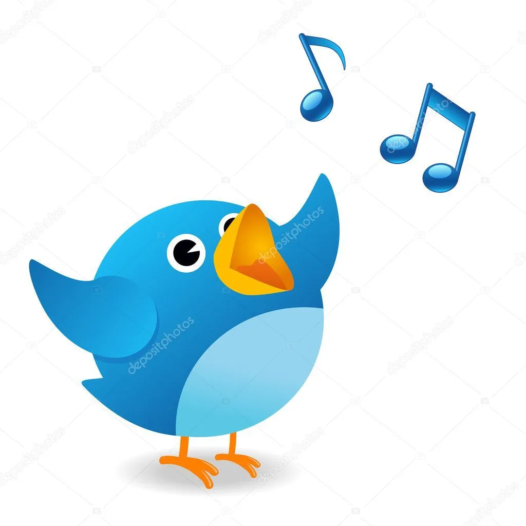 cantar del pájaro de Twitter — Foto stock © arrow123 #