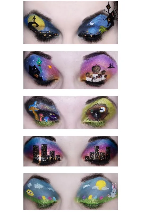 una buena cantidad de ejemplos de ojos maquillados damncoolpictures ...