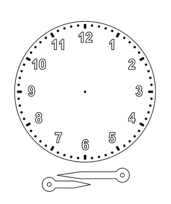 Cantinho das Atividades: H. Q. sobre horas e relógio para montar