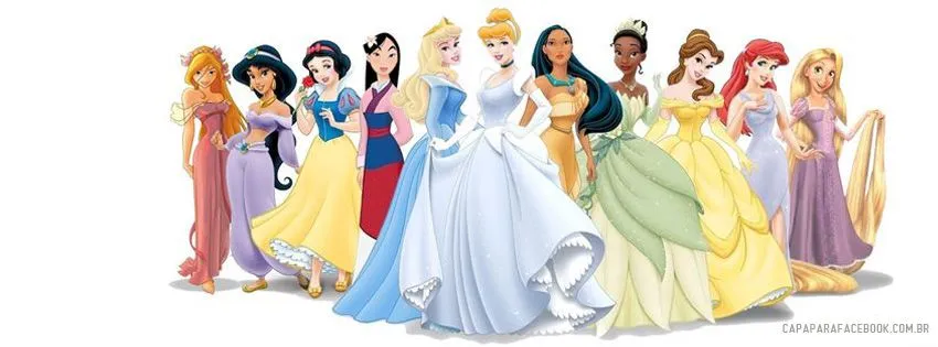 capa+facebook+princesas+disney ...