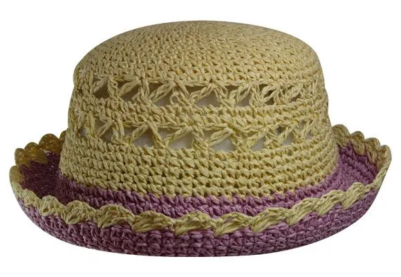 Sombrero crochet - Imagui