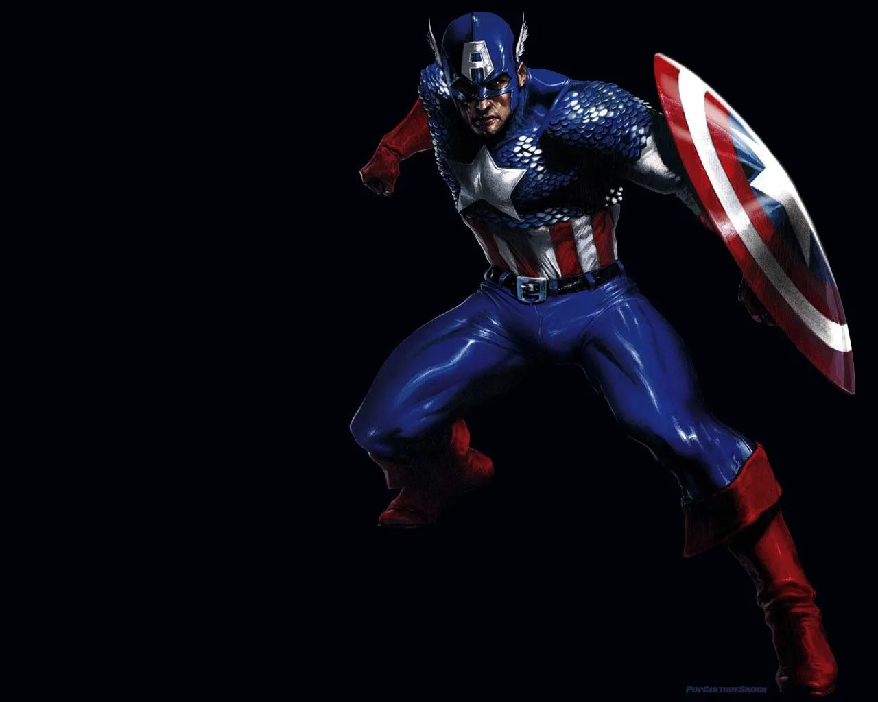 Capitan america animado - Imagui