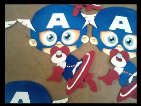 Capitán América Baby Modelos - YouTube