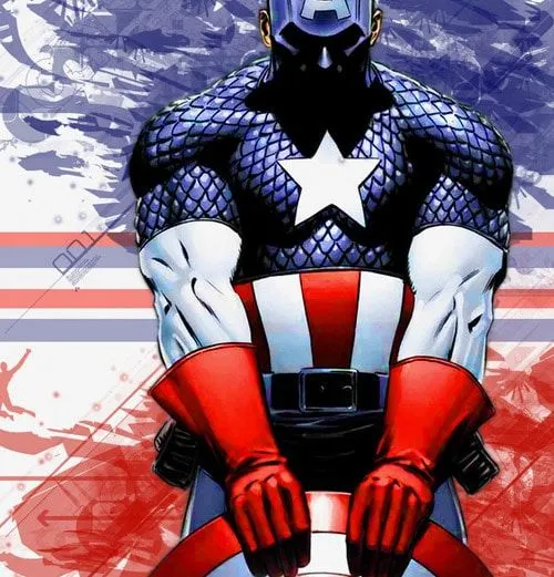Captain America Inspired Artwork | designrfix.