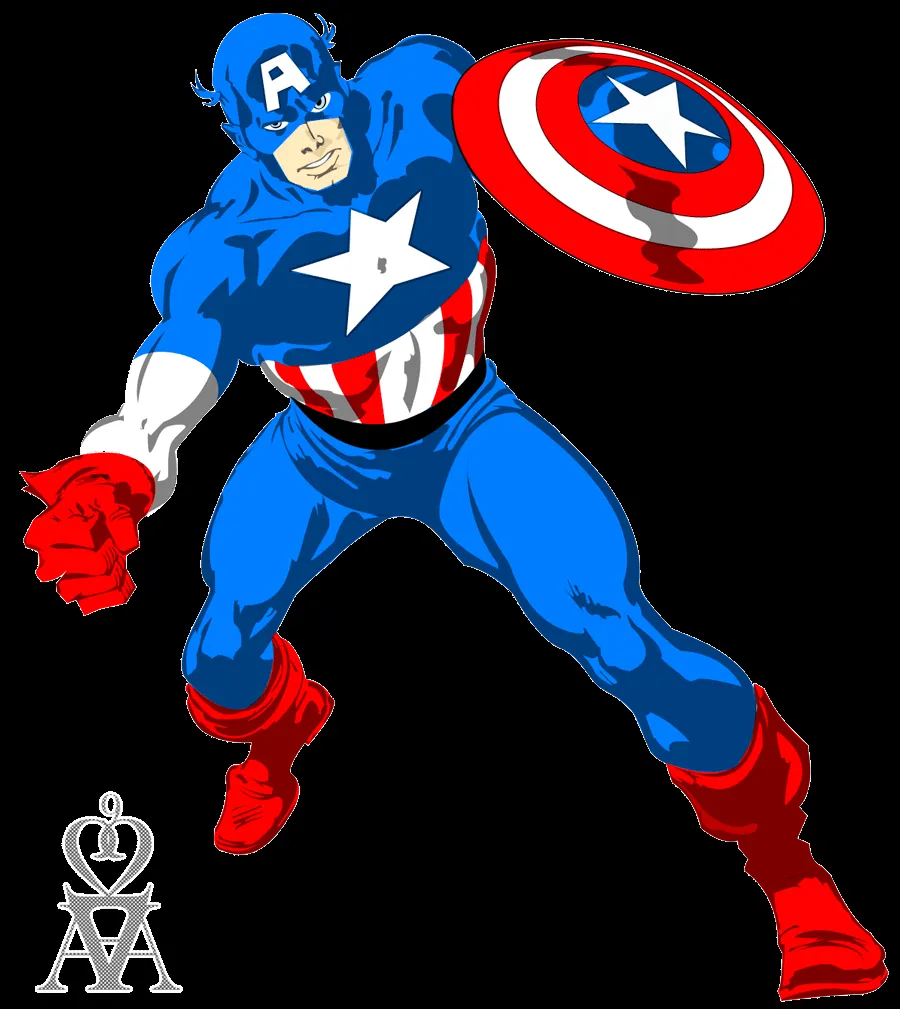 Capitan america vector - Imagui