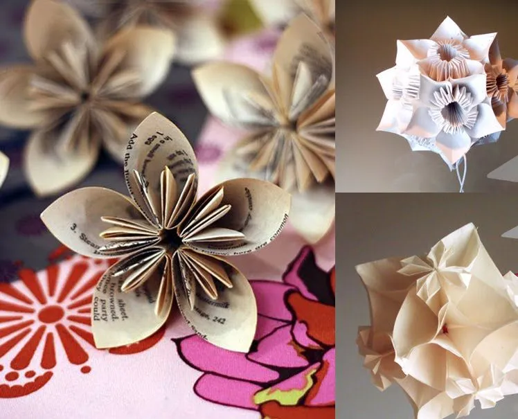 caprichos de Ana: Tutorial flor de papel