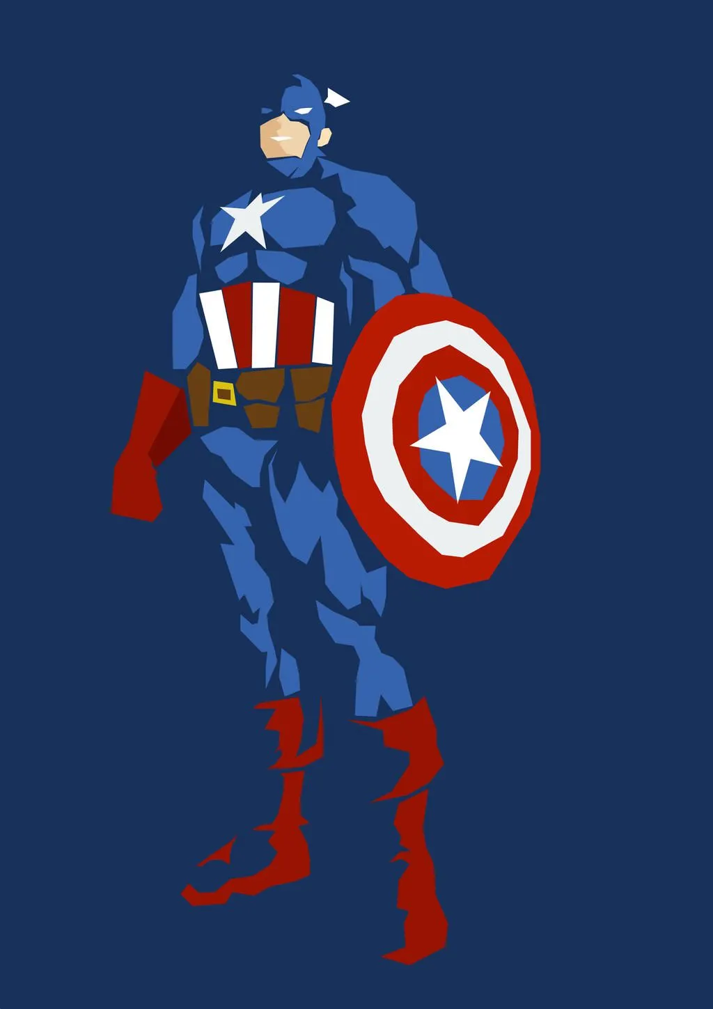 Captain America by 8-bitEarth on DeviantArt