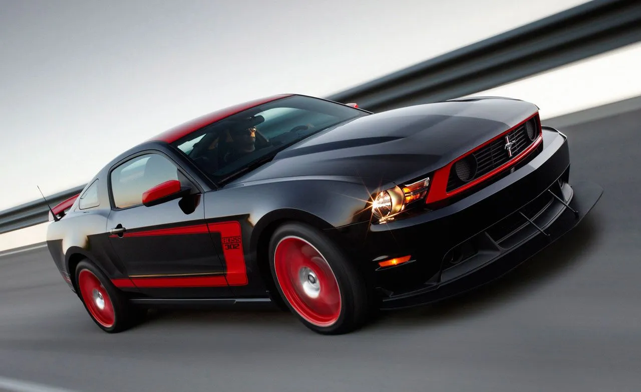 Car Posters: Ford Mustang Boss 302