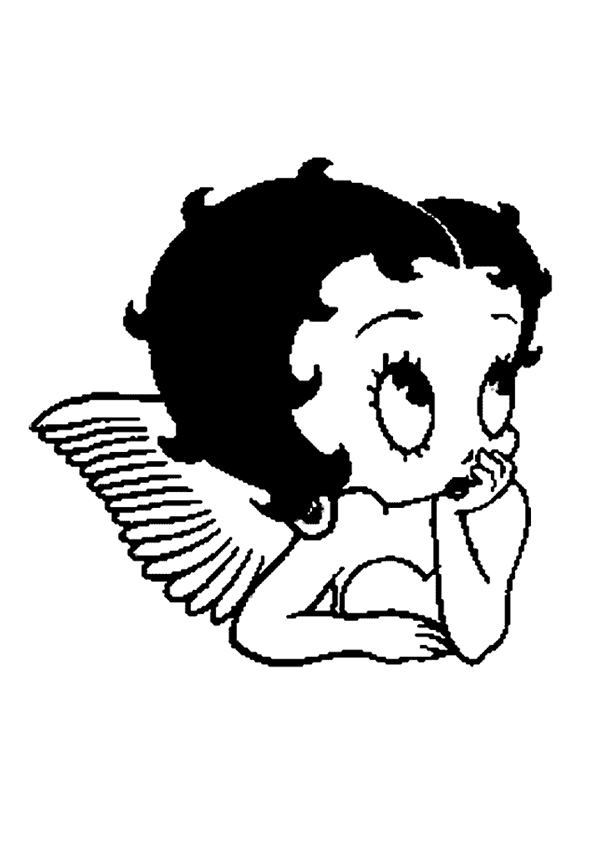 Diário da Betty Boop: BETTY PARA COLORIR