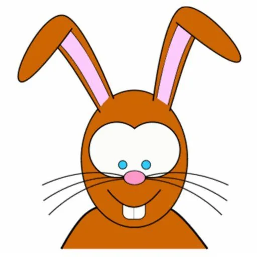 Cara del conejo de conejito del dibujo animado esculturas ...