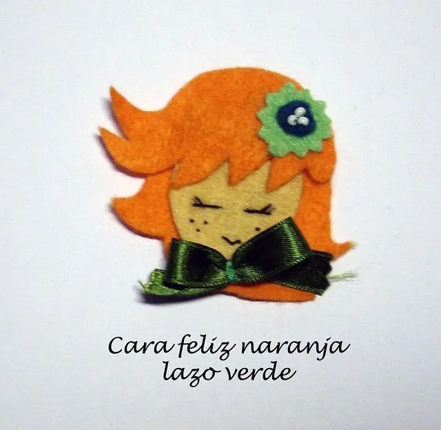 cara feliz naranja, lazo verde | Flickr - Photo Sharing!