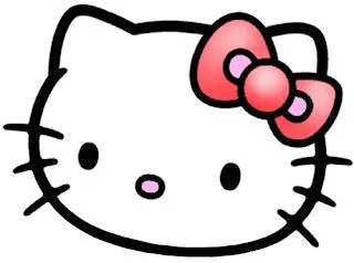 Cara hello kitty para imprimir:Imagenes y dibujos para imprimir