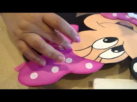 Imágenes de Minnie Mouse en foami - Imagui