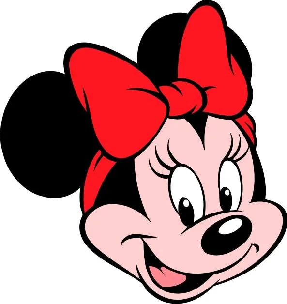 Cara de Minnie Mouse baby para imprimir - Imagui