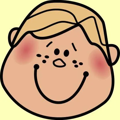 Dibujos de cara de niños - Imagui