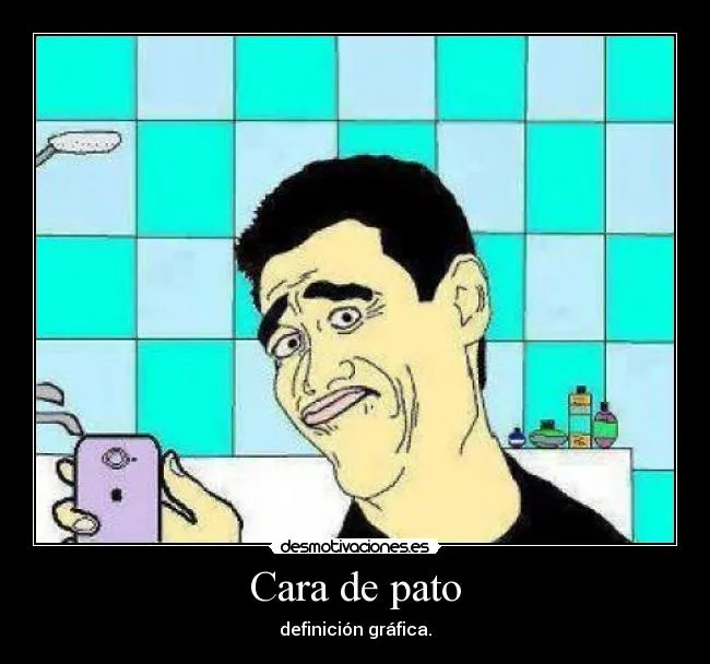 Cara de pato | Desmotivaciones