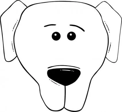 Dibujos caras de perros - Imagui