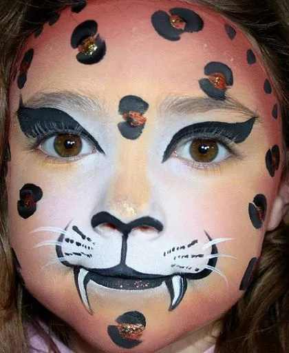 cara pintada de tigre … | Pinteres…