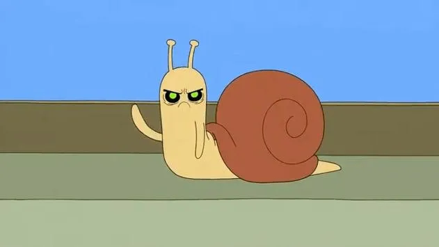 El caracol satánico de hora de aventuras: