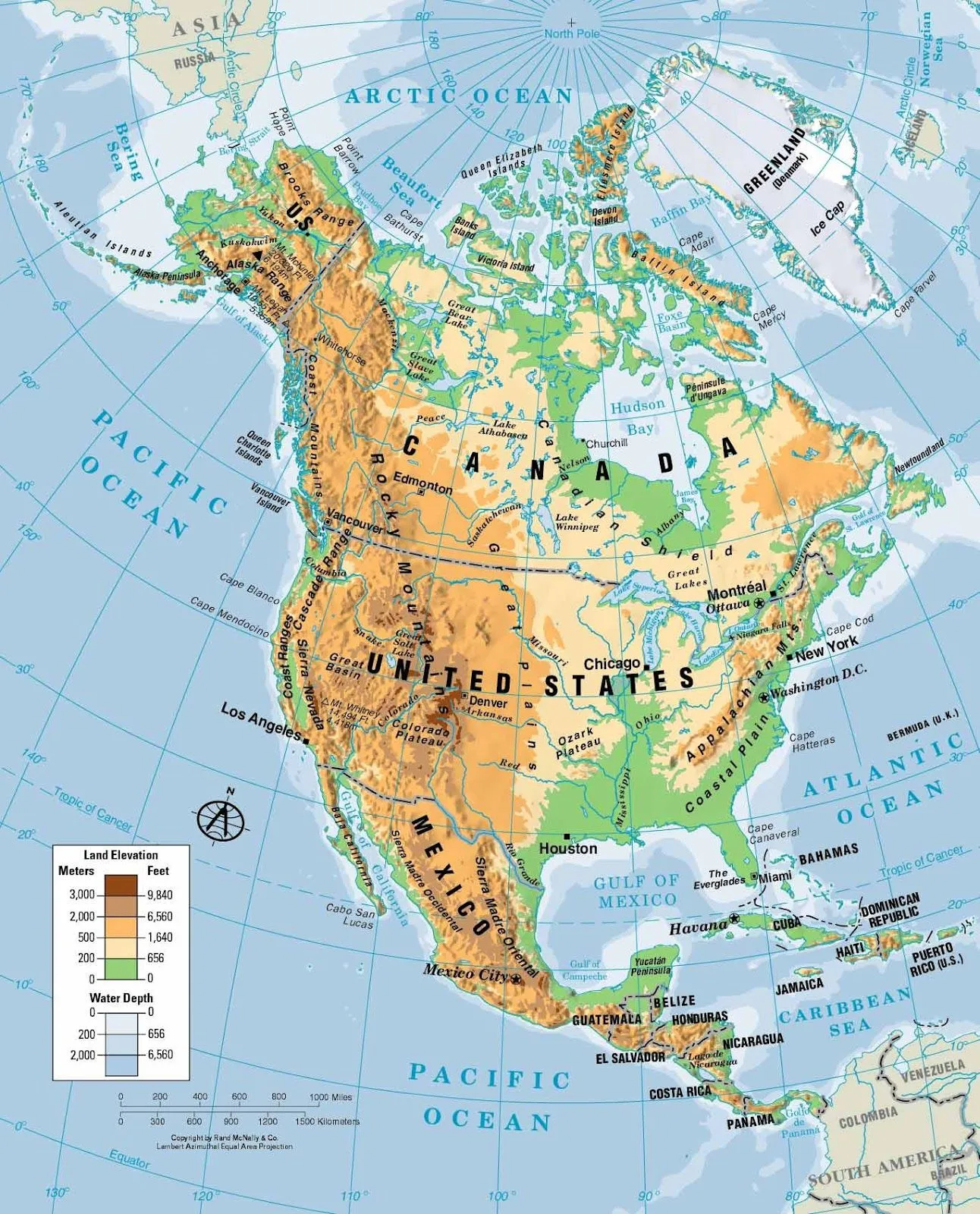 Características Físicas de las Américas | Geografìa para 2° Liceo